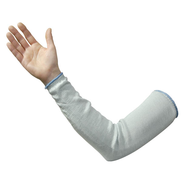 <ul><li>High strength all day fiber provides superior snag, tear and abrasion resistance</li><li>Made from recycled water bottles, free from harsh dye and chemicals</li><li>Inner cotton layer for added comfort</li><li>Elastic on both ends allows sleeve to stay in place</li><li>Available with or without a thumb hole</li><li>Compliance: ANSI level 2</li></ul>|